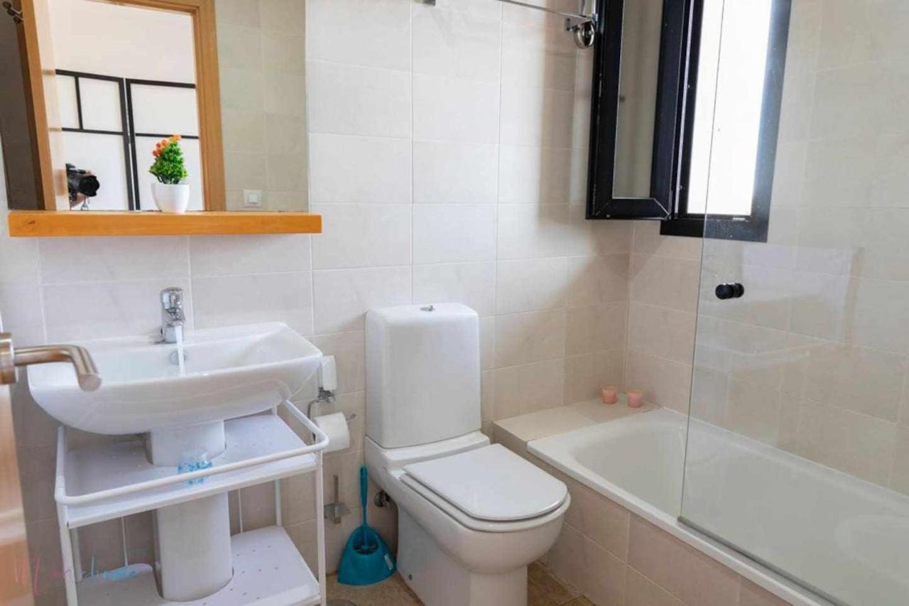 Apartamento Junto A La Playa Con Piscina Y Parking Punta Umbría Dış mekan fotoğraf