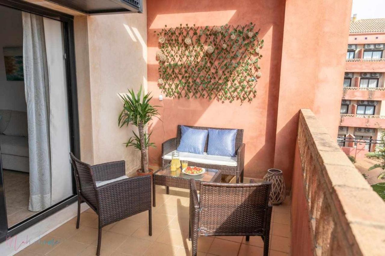 Apartamento Junto A La Playa Con Piscina Y Parking Punta Umbría Dış mekan fotoğraf